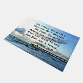 PAILLASSON OCÉAN SCÈNE JEREMIAH 29:10 CONCEPTION PHOTO (Incliné)