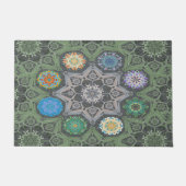 Paillasson Octo plus brillant arabesque Moorisque Pierre vert (Devant)