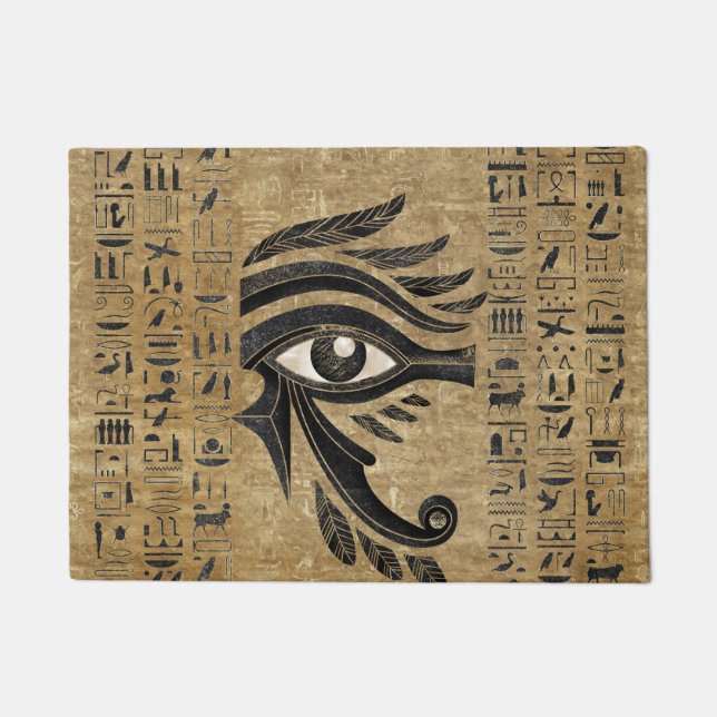 Paillasson OEil égyptien de Horus - Wadjet (Devant)