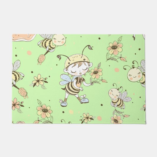 Paillasson Oeuvre d'abeilles (Devant)