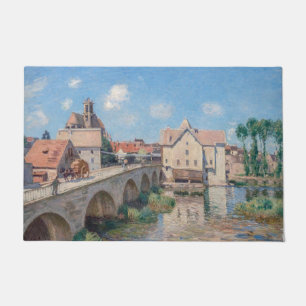 Paillasson OEuvre d'Alfred Sisley - Le Pont de Moret
