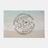 Paillasson Officiellement retraité en Floride Tropical Beach (Devant)