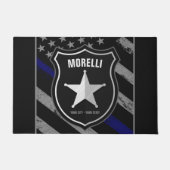 Paillasson Officier de police Shérif Cop Flag (Devant)