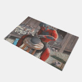 Paillasson Ogre Oni Fabriquant Japonais Poterie Imaginaire Po (Incliné)