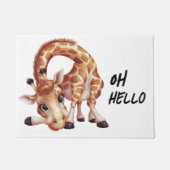Paillasson Oh Bonjour Giraffe (Devant)