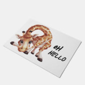 Paillasson Oh Bonjour Giraffe (Incliné)