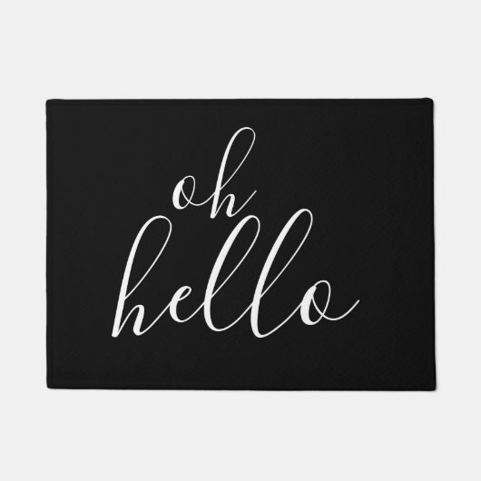 Paillasson Oh bonjour natte (Devant)