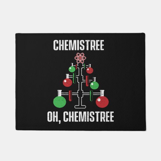 Paillasson Oh Chemist Tree Chemistree Pun Science (Devant)