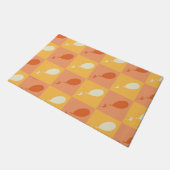 Paillasson Oh, les endroits où tu iras | Motif orange (Incliné)