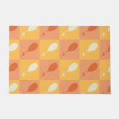 Paillasson Oh, les endroits où tu iras | Motif orange (Devant)