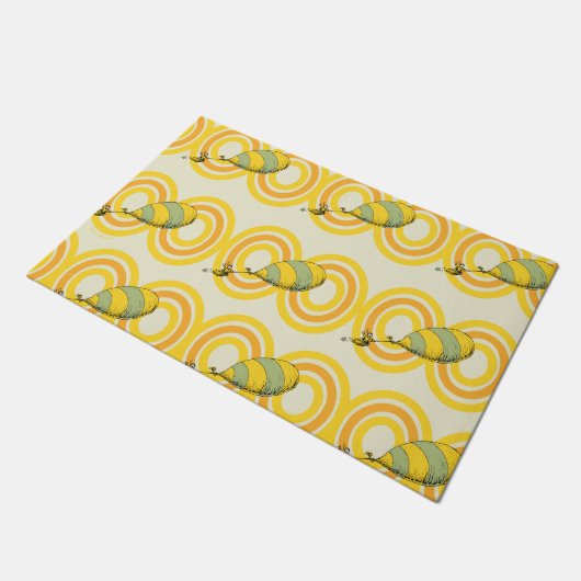 Paillasson Oh, les endroits où tu iras | Motif orange (Incliné)