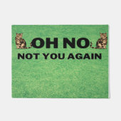 Paillasson Oh, non, encore toi (Devant)