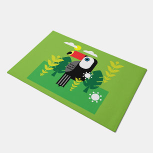 Paillasson Oiseau tropical du Toucan