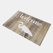 Paillasson Oiseaux côtiers du sud planches blanches de héron (Incliné)