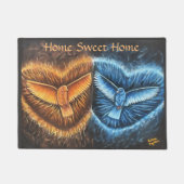 Paillasson Oiseaux volant ensemble- (Devant)