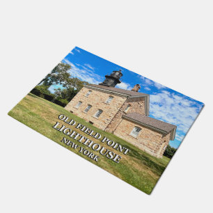Paillasson Old Field Point Lighthouse, New York Door Mat