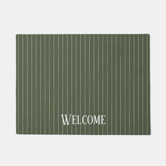 Paillasson Olive Pinstripes (Devant)