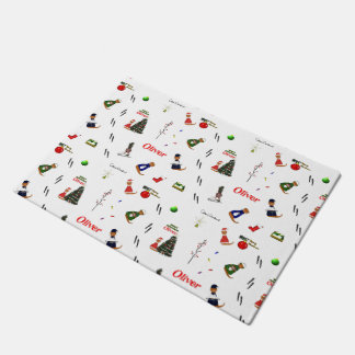 Paillasson Oliver La Loutre Noël Motif Aléatoire