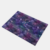 Paillasson Ombre violet chatoyante et Parties scintillant Dra (Incliné)