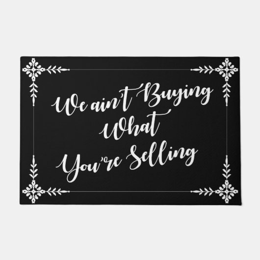 Paillasson On ne l'achète pas drôle (Devant)