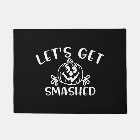 Paillasson On se casse. Un Citrouille de Thanksgiving (Devant)