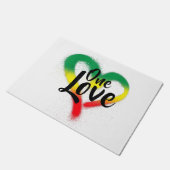 Paillasson One Love One Heart Reggae Vibes (Incliné)