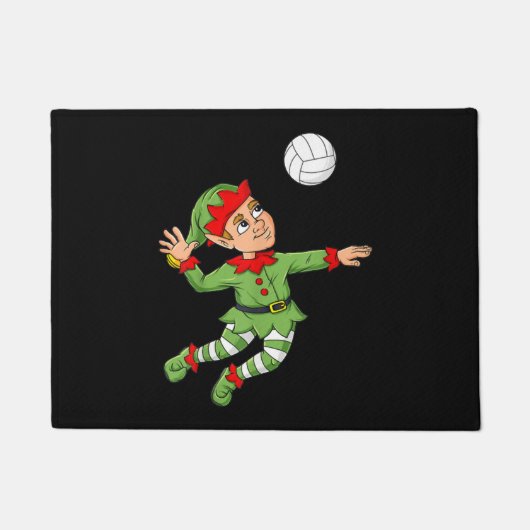 Paillasson Onze volley-ball Funny Boys (Devant)
