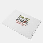 Paillasson Oogie’s Lab Draws - Drôle Halloween Phlebotomiste  (Incliné)