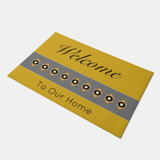 Paillasson Or Et Gris (Incliné)