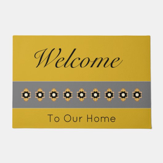 Paillasson Or Et Gris (Devant)