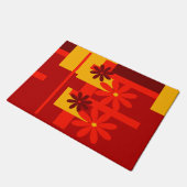 Paillasson Orange rétro des années 70 (Incliné)