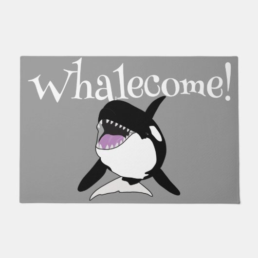 Paillasson Orca Killer Whale (Devant)