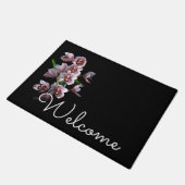 Paillasson Orchid insanity on Black (Incliné)