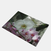 Paillasson Orchidées blanches et violettes (Incliné)