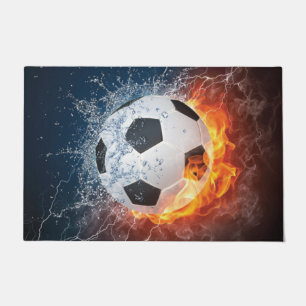 Paillasson Oreiller de lancer balle de football/soccer enflam