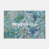 Paillasson Original Moderne Un Design D'Art Abstrait (Devant)