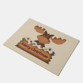 Paillasson Orignaux de Joyeux Noël (Incliné)