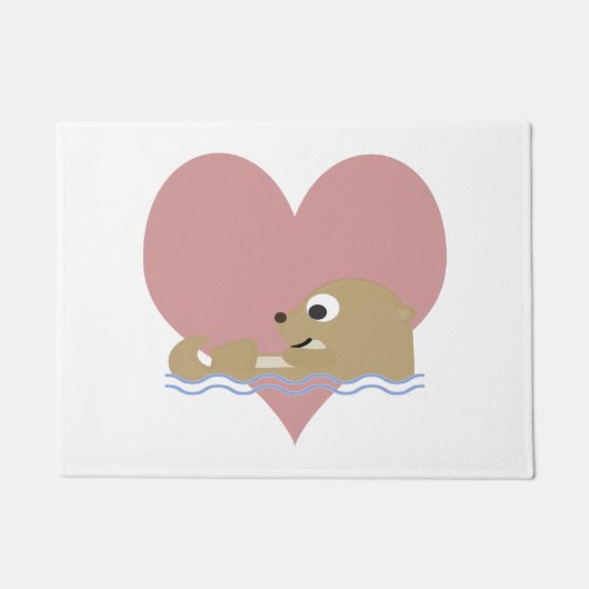 Paillasson Otter Love (Devant)