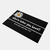 Paillasson Où Es-Tu Drôle À Porte Mat ? (Incliné)