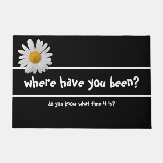 Paillasson Où Es-Tu Drôle À Porte Mat ? (Devant)