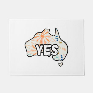 Paillasson Oui Votez Pour La Voix Déclaration Uluru Au Parlem