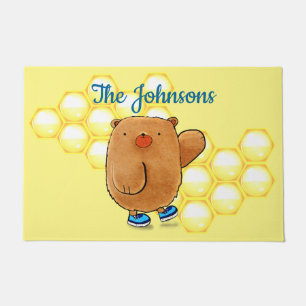 Paillasson Ours de miel doux