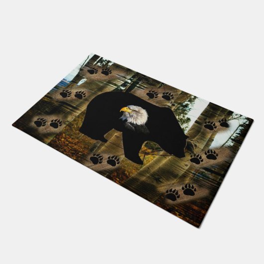 Paillasson Ours noir (Incliné)