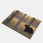 Paillasson Ours noir atmosphérique (Incliné)