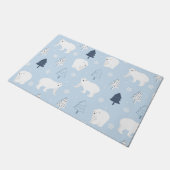 Paillasson Ours polaires mignons (Incliné)