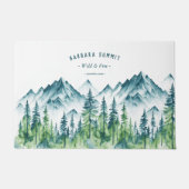 Paillasson Outdoor Adventure Travel Mountain Forest (Devant)