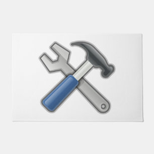 Paillasson Outils, marteau et clé