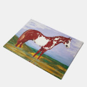 Paillasson Overo Paint Stallion (Incliné)