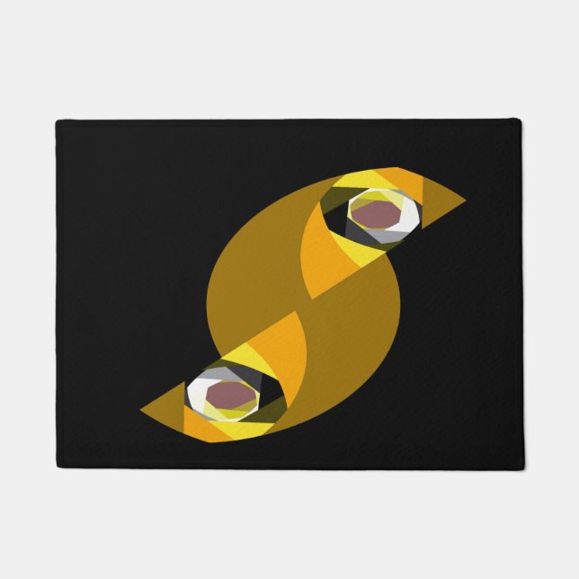 PAILLASSON OWL ABSTRAIT (Devant)