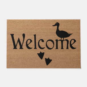 Paillasson Paillon de bienvenue pour canard Amusant Duck Lo